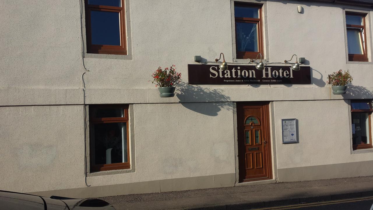 The Station Hotel Hopeman Buitenkant foto